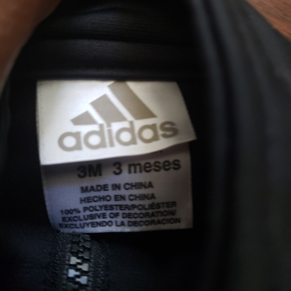 Black & Red 3M Adidas Tracksuit - Picture 3 of 3